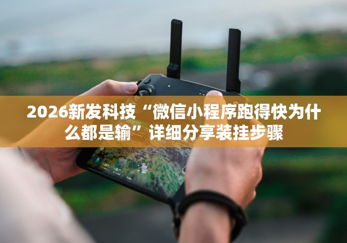 2026新发科技“微信小程序跑得快为什么都是输	”详细分享装挂步骤