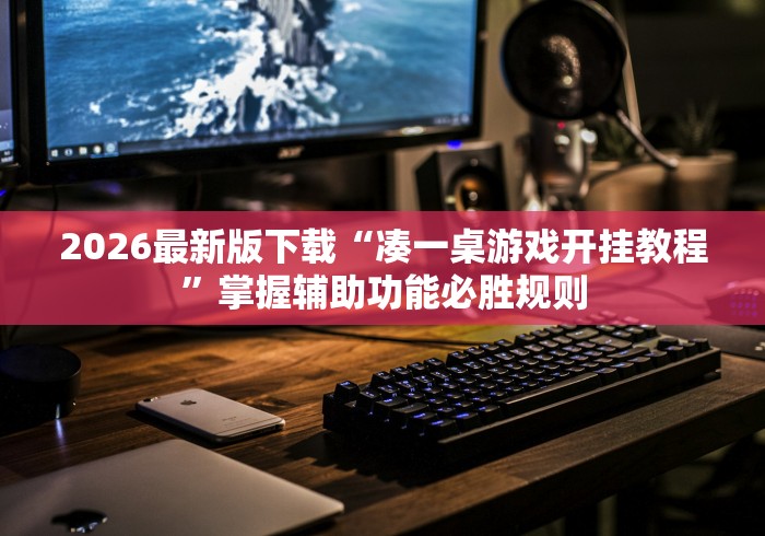 2026最新版下载“凑一桌游戏开挂教程”掌握辅助功能必胜规则