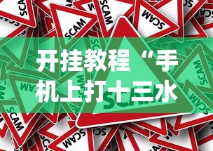 开挂教程“手机上打十三水怎么才能赢”(太坑了果然有挂)