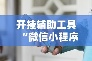 开挂辅助工具“微信小程序家乡大贰辅助器	”开挂安装教程