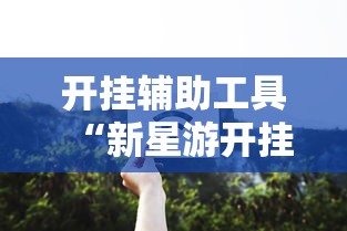 开挂辅助工具“新星游开挂透视软件下载”附透视挂详细教程