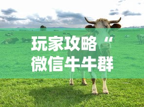 玩家攻略“微信牛牛群斗牛群”房卡链接获取